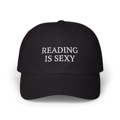 Reading Is Sexy Hat, Funny Graphic Embroidered Dad Cap, Cute Y2K Aesthetic Unisex Headwear