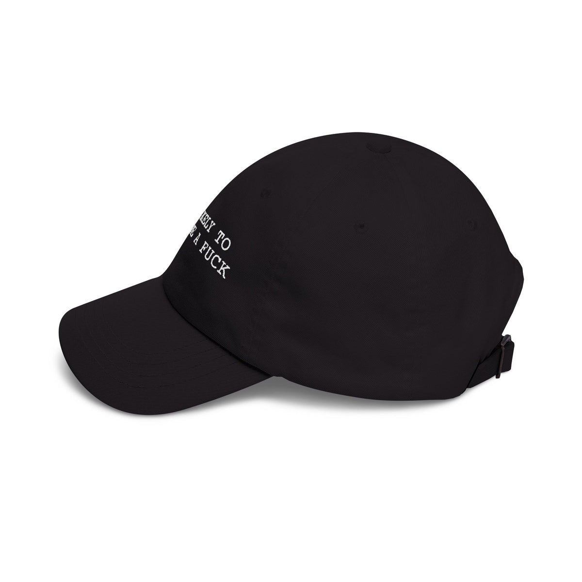 Most Likely To Not Give A Fuck Hat, Funny Graphic Embroidered Dad Cap, Cute Y2K Aesthetic Unisex Headwear