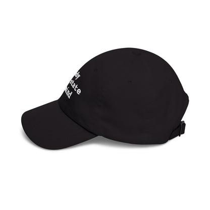 Daddy Is A State Of Mind Hat, Funny Graphic Embroidered Dad Cap, Cute Y2K Aesthetic Unisex Headwear