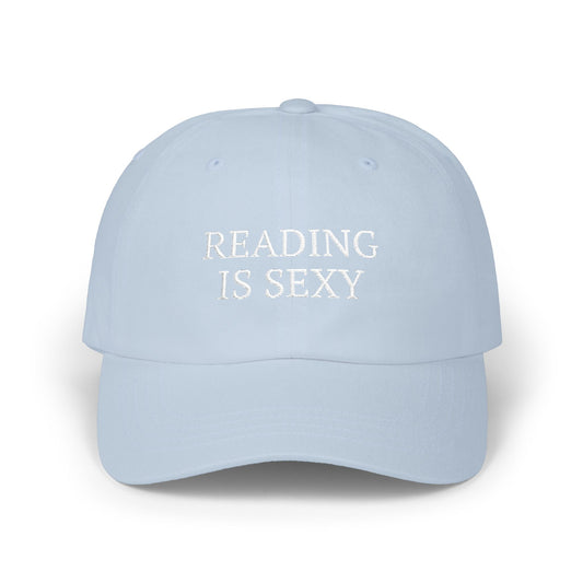 Reading Is Sexy Hat, Funny Graphic Embroidered Dad Cap, Cute Y2K Aesthetic Unisex Headwear